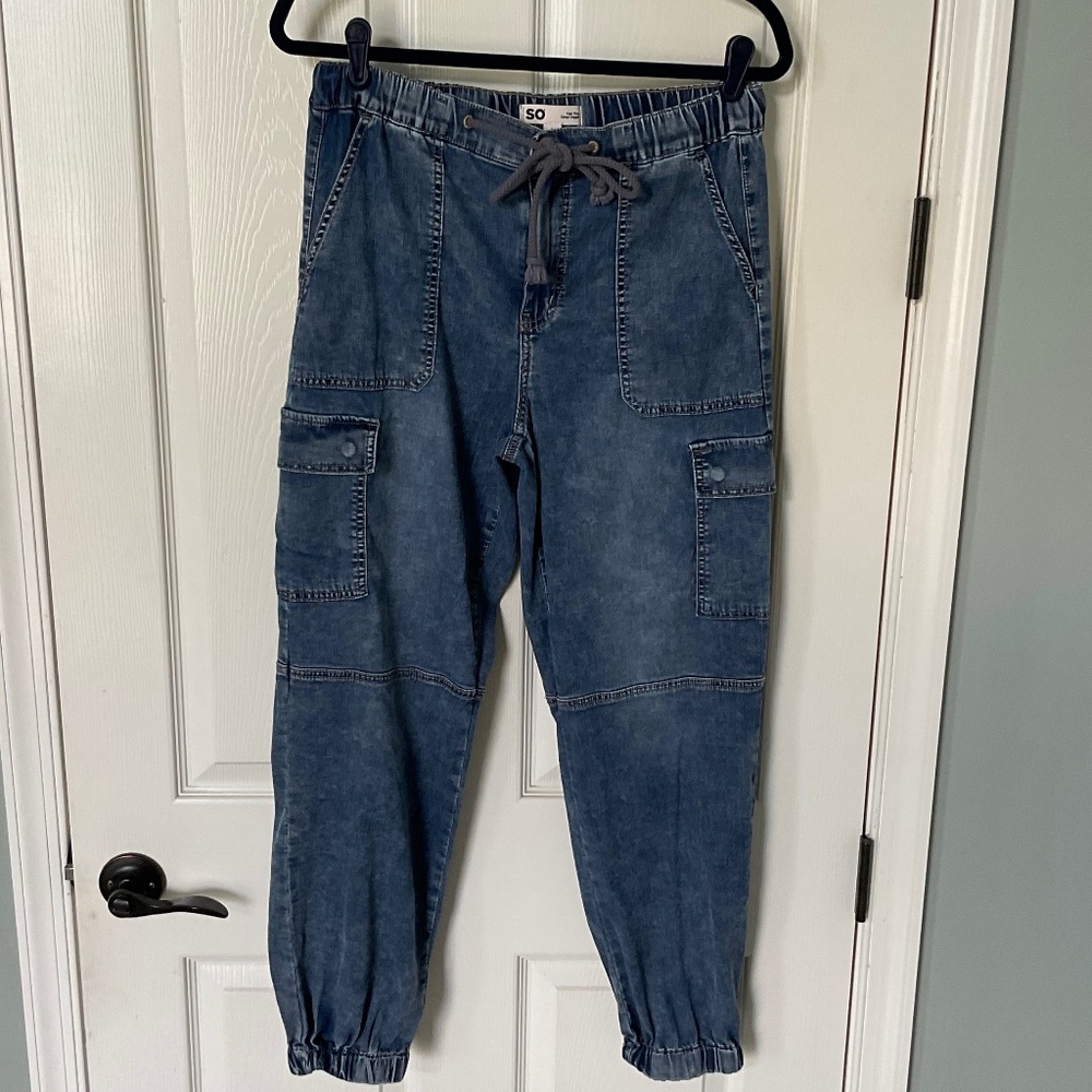 NWOT-Juniors SO Denim Joggers